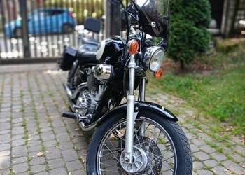 Virago 125 rok 2001 przebieg 15500 wersja DX sakwy piornik krawat szyba