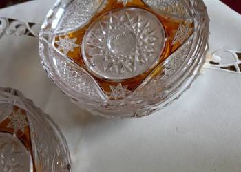 Kryształowe  talerzyki--salaterki Kryształowe  talerzyki--salaterki