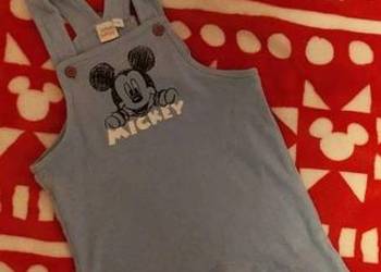 Nowe spodenki ogrodniczki dla chłopca Disney myszka Mickey