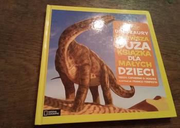 Dinozaury pierwsza duża książka dla małych dzieci