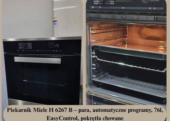 Piekarnik Miele H 6267 B para, prog auto., 76l, EasyControl, 30–300 °C
