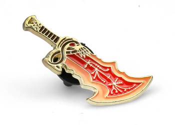Blade Of Chaos | 4 cm | Metal | Przypinka | Got Of War