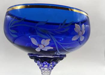 Bombonierka remer kielich ręcznie malowany