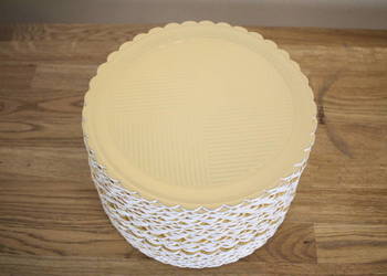 Okrągłe podkładki pod tort (grube), średnica 26 cm