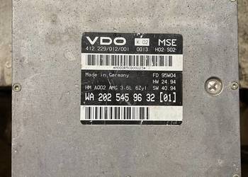 Mercedes w202 w124 c36 amg 320 280 przepustnica dolot sterownik silnika ecu