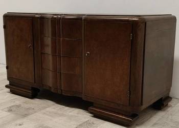 komoda art Deco vintage lata 40-te design z szufladami
