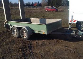 Przyczepa 2,5 t DMC Schoon aluminiowa