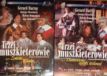 Trzej muszkieterowie 1 i 2 Zemsta Milady Diamentowe szpilki