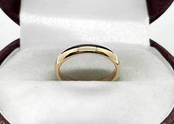 Złota Obrączka Próby 585 2,70g Rozmiar 10 Ocechowana