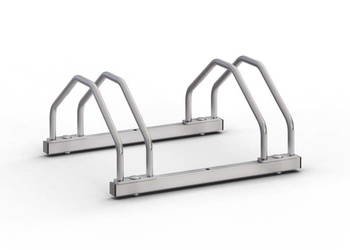 Mały stojak rowerowy na dwa rowery - TANIO!