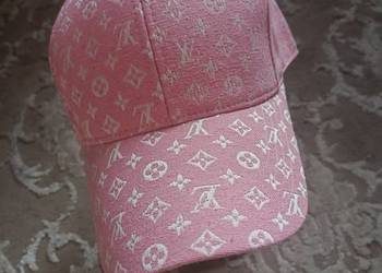 Czapka z daszkiem, bejsbolówka Louis Vuitton - regulowana na rzep, róż