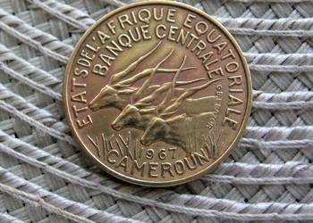 Afryka Równikowa 10 Frank 1967r - Kamerun