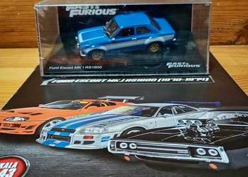 FORD ESCORT MK I RS1600 Szybcy i wściekli model 1/43 Deagostini fast nowy