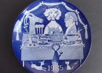 Talerz kolekcjonerski Bożonarodzeniowy, S.Lindberg SzwecjaOstatnie wydanie!