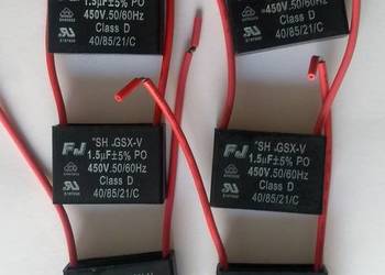 Kondensator rozruchowy 1,5 μF/450 V