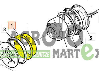 808/00354, 808-00354 TULEJA 160x165x50 JCB
