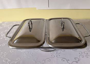 Naczynie Żaroodporne Podwójne Marinex Made in Brazil z Podgrzewaczem