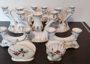 Porcelana Chodzież Iwona - świeczniki i serwetniki