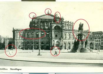 Dresden Semperoper Drezno opera pomnik króla Johanna Dresden Semperoper Drezno opera pomnik króla Johanna