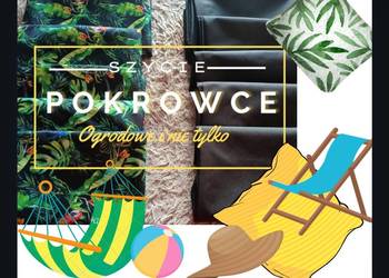 Szycie pokrowców na poduchy ogrodowe i nie tylko