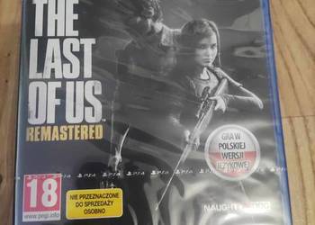 The Last Of Us Remastered PS4 Wydanie Premierowe Folia