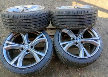 Felgi Aluminiowe z oponami 5x120 r19T37 9j  NP BMW lub inne auta