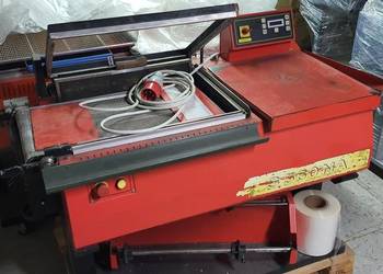 Zgrzewarka kątowa obkurczarka smipack komplet 2 maszyn