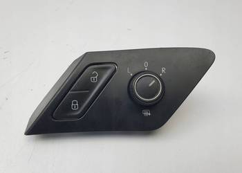 PANEL STEROWANIA LUSTERKAMI Lusterek VW Golf VII Przełącznik 5G0959565Q