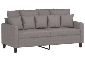 Sofa 2-osobowa kolor taupe 140 cm tapicerowana tkaniną WM-359274