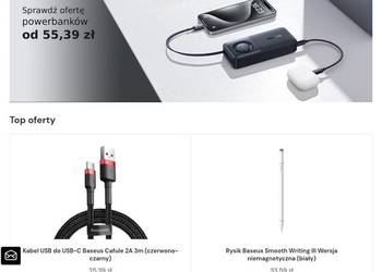 Sklep internetowy z elektroniką użytkową