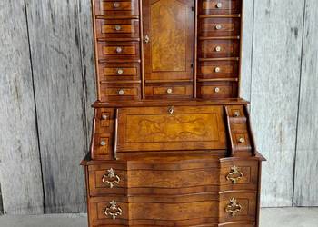 Sekretarzyk Biurko Stylowe z intarsją / 368