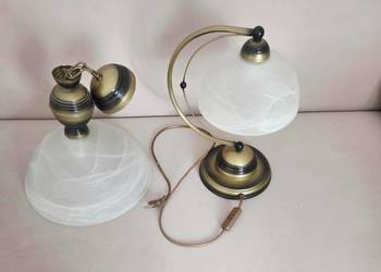 Vintage lampa sufitowa + lampka nocna - OKAZJA