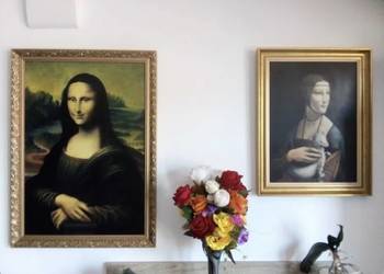 Leonardo Da Vinci, Mona Lisa, dama z łasiczką, kopie malarskie