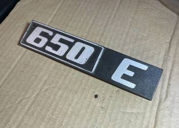 Emblemat 650 E Fiat 126p maluch na tylną klapę