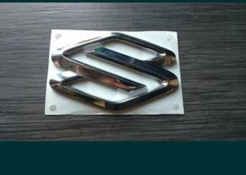 Emblemat znaczek Suzuki logo chrom oryginał