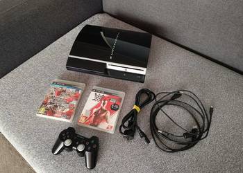 Sony PlayStation 3, PS3, CECHJ04, 40GB, 2 gry