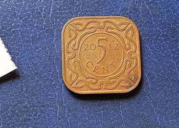 Stare monety 5 cent 2012 Surinam