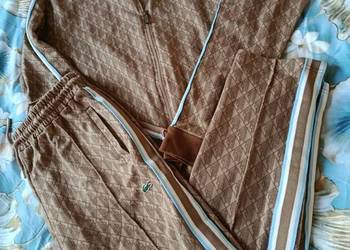 Komplet dresowy Lacoste Monogram - wygodny, XXL regular fit