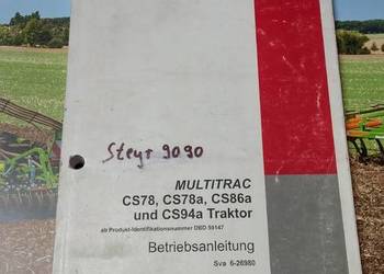 Instrukcja CASE IH MULTITRAC CS78, CS78a, CS86a, CS94a