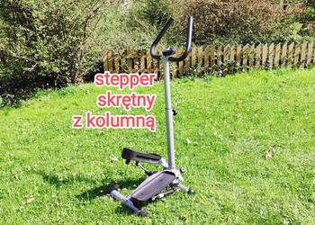 Stepper skrętny z kolumną i licznikiem w super stanie, RALEIGH Fitness