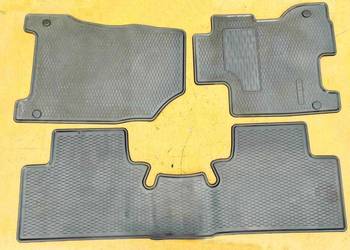 RENAULT KOLEOS I DYWANIKI GUMOWE 7711423581 7711423582 KPL ORYGINAŁ