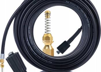 Wąż Wysokociśnieniowy 15M 155bar z Dyszą Mosiężną | do Karcher K1–K7