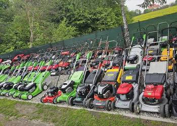 Kosiarka spalinowa używana kosiarki do trawy viking honda briggs