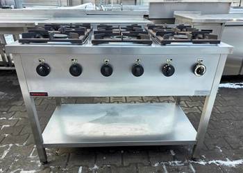 Kuchnia Gazowa 6 Palnikowa - KROMET - 36 kW - M.N