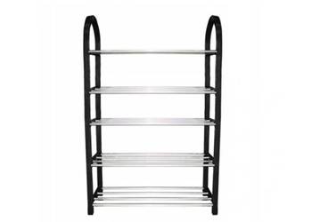 Szafka na buty Rossner 42 x 73 x 19 cm czarny