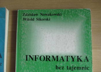 Sprzedam książki - Informatyka bez tajemnic - część 1 i 2