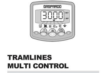 Monitor Gaspardo Maschio Tramlines instrukcja sterownik Multi control