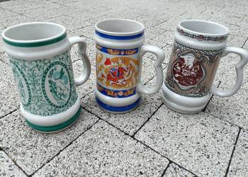 Antyczny retro kufel lata 70 - te Antyczny retro kufel lata 70 - te