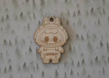 brelok w stylu labubu mod10