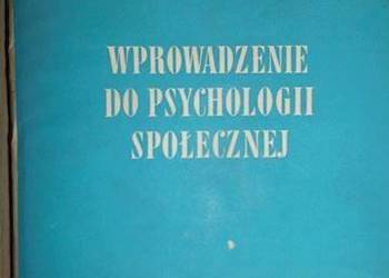 Wprowadzenie do psychologii społecznej - Baley